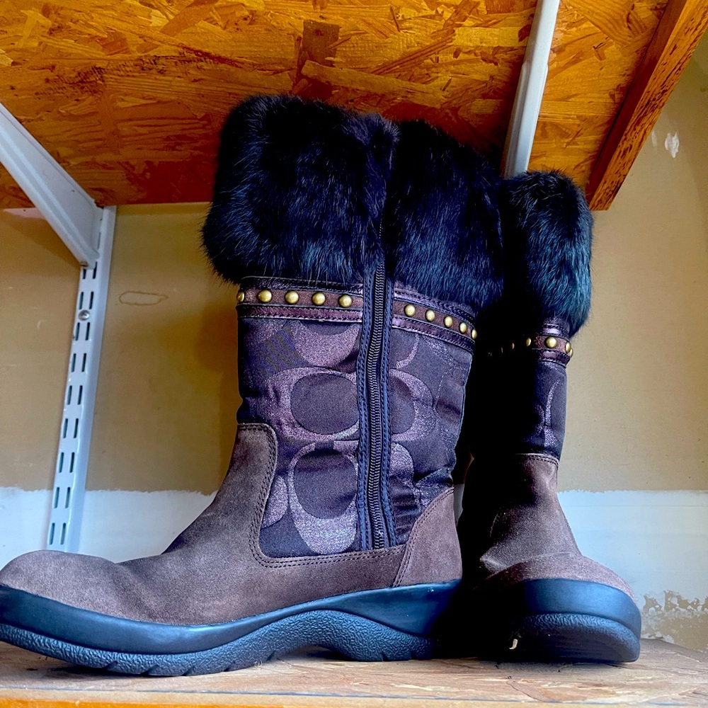 Coach Boots - NWT